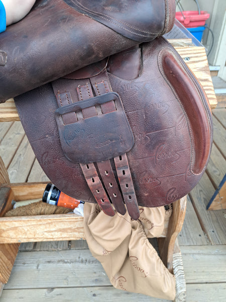 17.5" Pessoa Rodrigo GenX Jumping Saddle