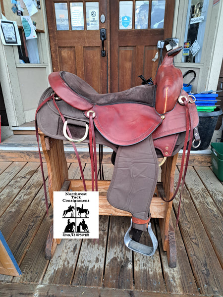 17" Fabtron Easy Rider Gaited Western Trail Saddle