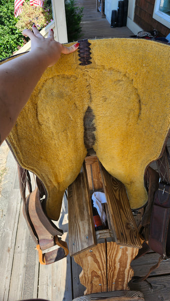 16" SRS All Around Roper Saddle