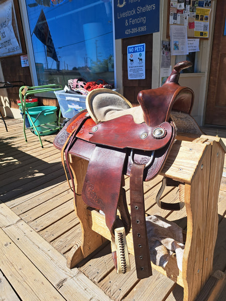 12" Texas Saddlery Western Ranch Saddle