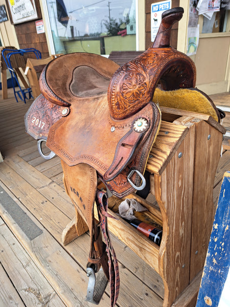 14" Corriente Barrel Racing Saddle