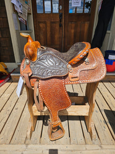 15.5 Simco Western Pleasure Saddle