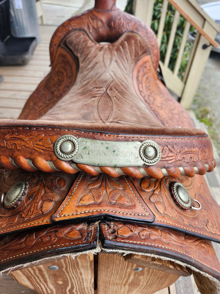 15.5" Hereford Vintage Equitation Saddle