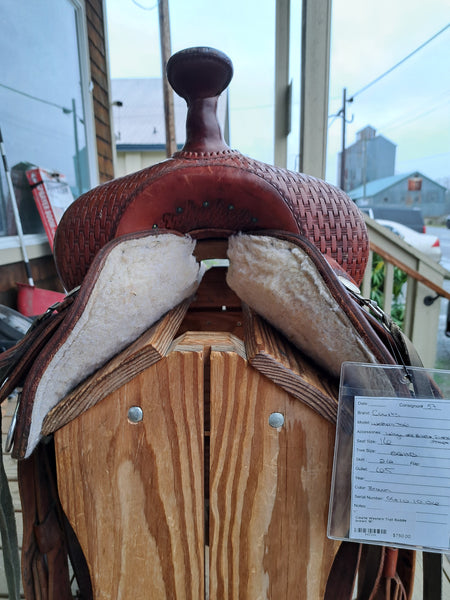 16" Courts Western Trail Saddle