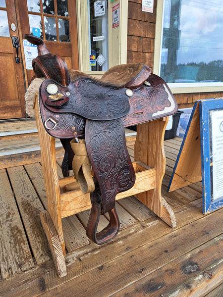 15" Blue Rige Western Pleasure Saddle