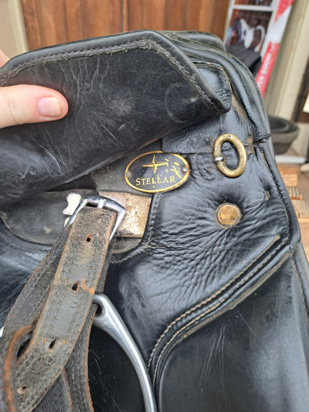 17.5" Stellar Saddlery Calypso Dressage Saddle