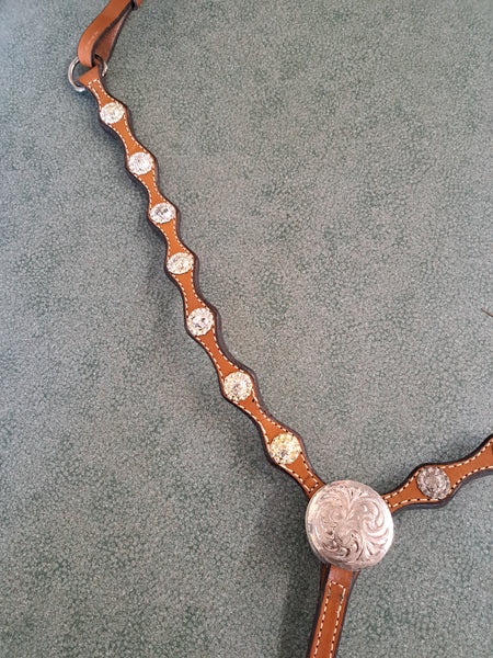 Circle Y Scalloped Breast Collar