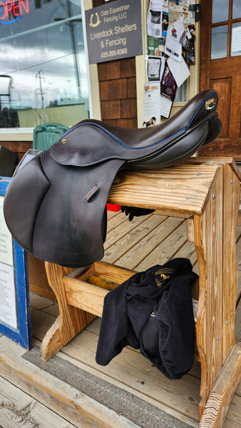 ON TRIAL 17" Black Country Solare Jumping Saddle