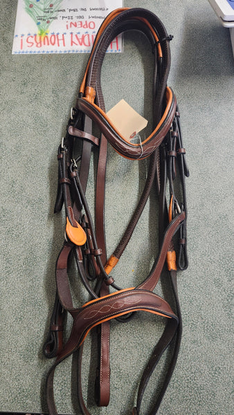 Exion Anatomical Drop Noseband Bridle