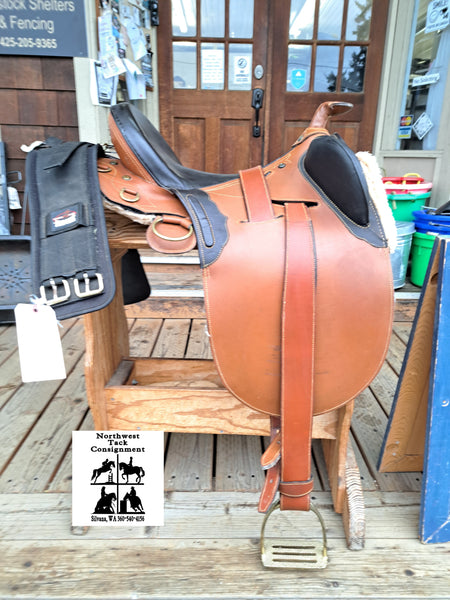 15" Downunder Saddlery Australian Stock Saddle