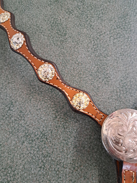 Circle Y Scalloped Breast Collar