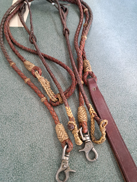 Kangaroo Leather Double Ear Bridle