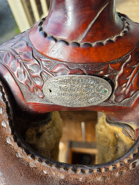 15" Victor Supreme Western Equitation Show Saddle