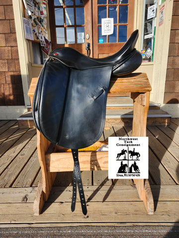 18" Jefferies Elite Dressage Saddle