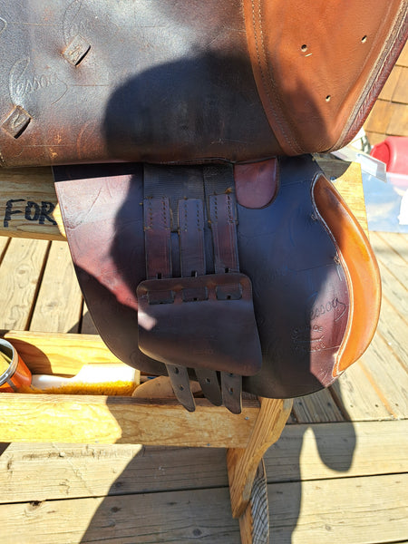 17" Pessoa The Eq Jumping Saddle