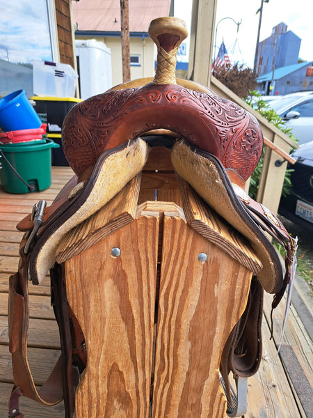 14" Cicle Y The Proven Barrel Racing Saddle