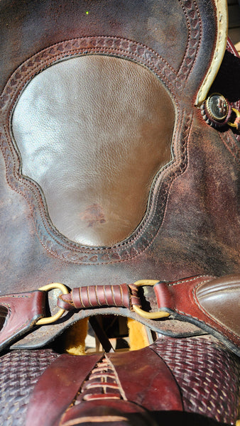 17" Allegany Mountain Saddlery Weatherly Wade Custom Saddle