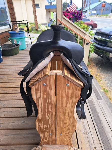 ON TRIAL 15" Action Synthetic Western Saddle