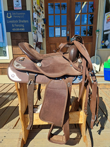 15" Synthetic western Package