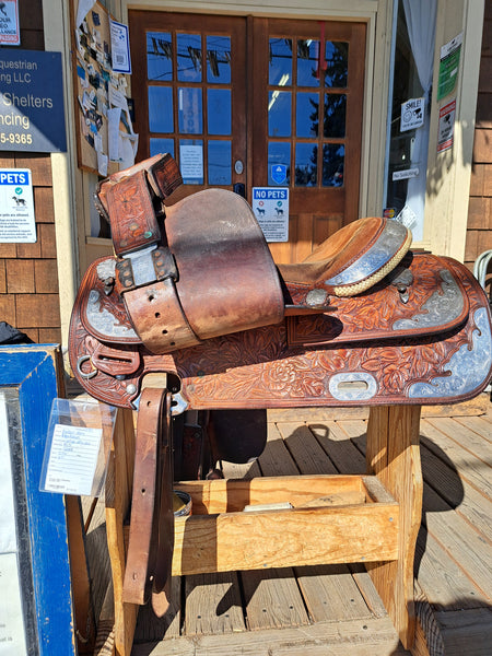 15.5" Broken Horn Equitation Saddle