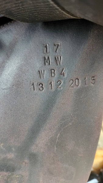 17" Hulsebos WB4 Dressage Saddle