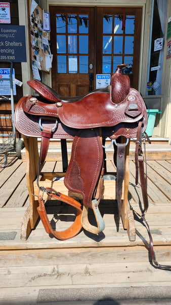 ON TRIAL 17" Crates Supreme Western Trail Saddle