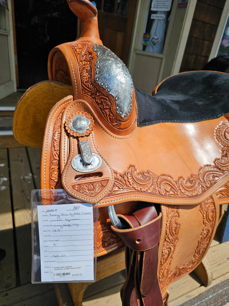 16.5" Randy Paul by Bob's Custom Saddlery Western Equitation Saddle