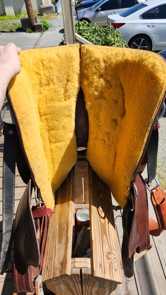 ON TRIAL 17" Crates Supreme Western Trail Saddle