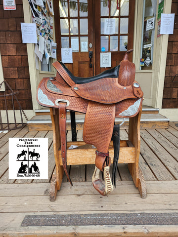 16" Hilason Trail & Pleasure Saddle