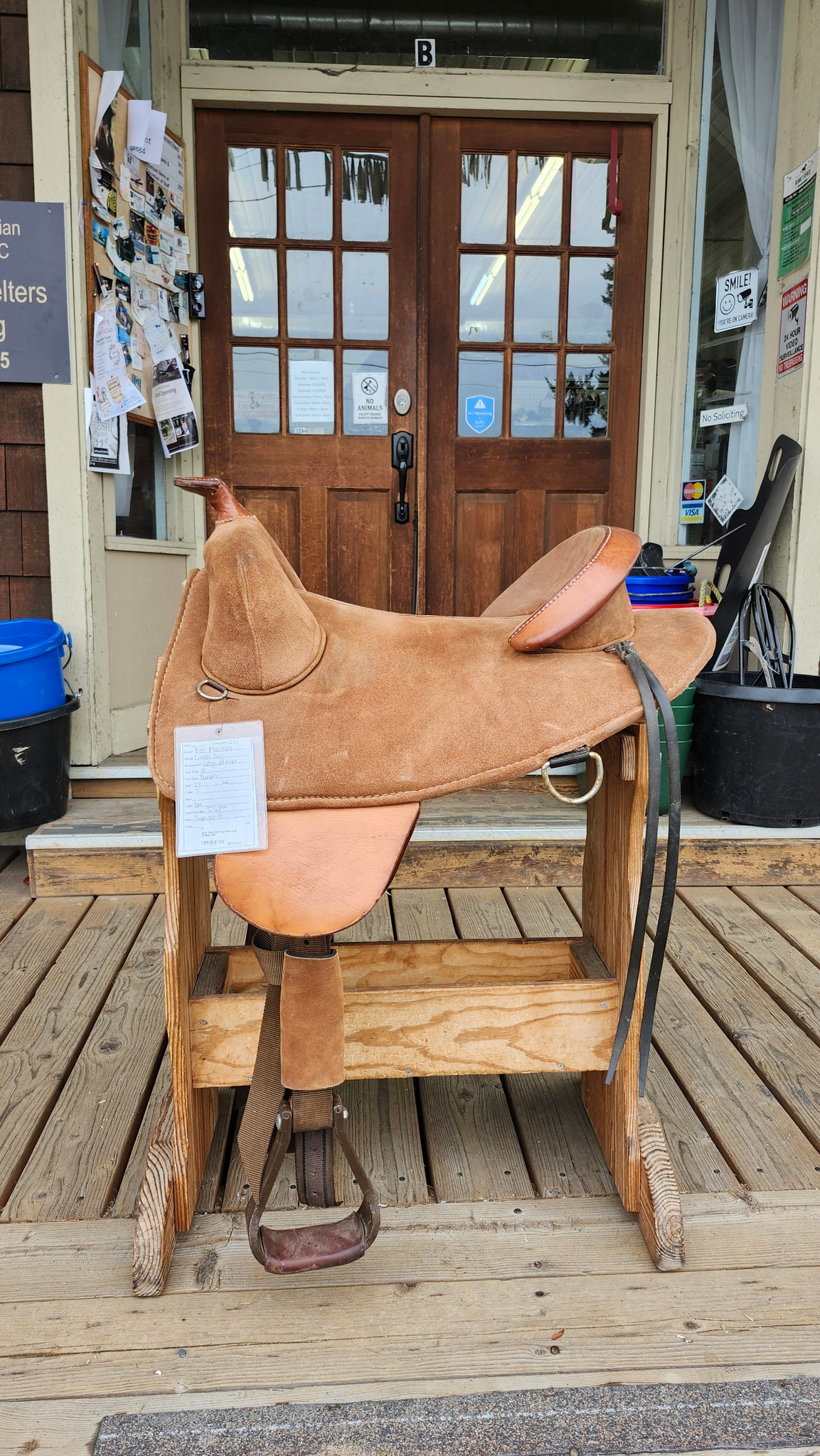 18" Bob Marshall Treeless Trail Saddle
