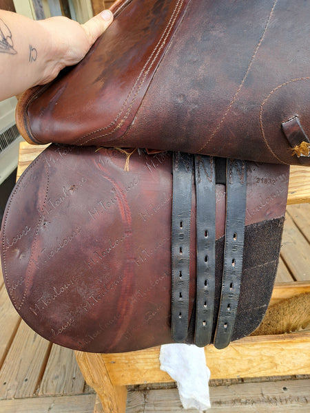 17.5" M. Toulouse Close Contact Jumping Saddle