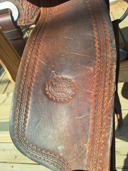 14" Billy Cook BW Barrel Racing Saddle