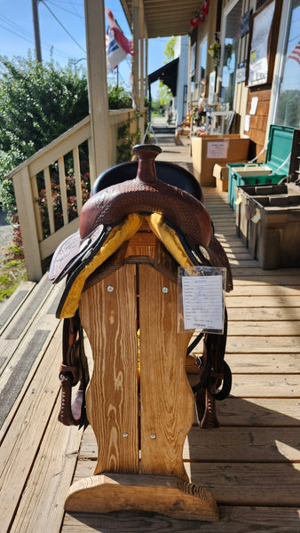 15" Dakota Saddlery All Around Western Saddle