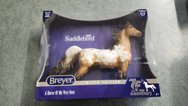 NEW Breyer 75th Anniversary Saddlebred