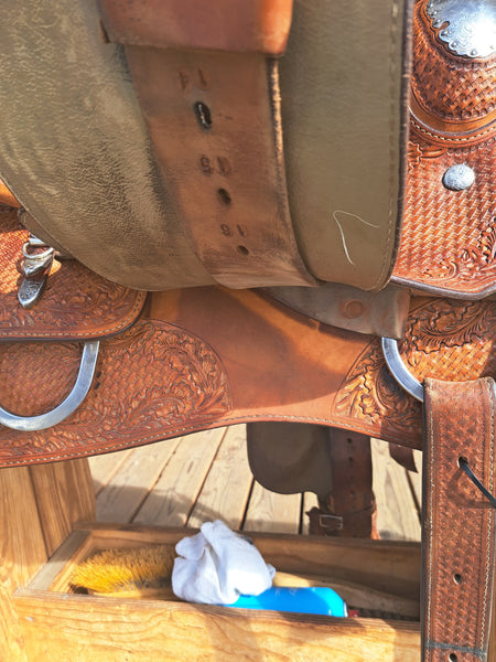 16" Blue Ribbon Western Equitation Show Saddle