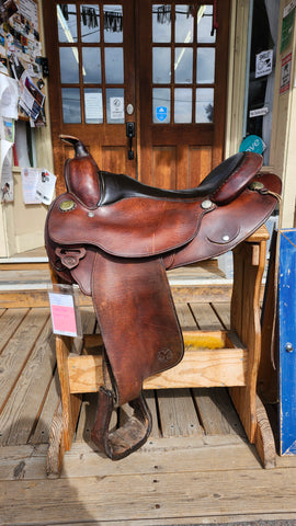 17" Circle y Equitation Western Saddle