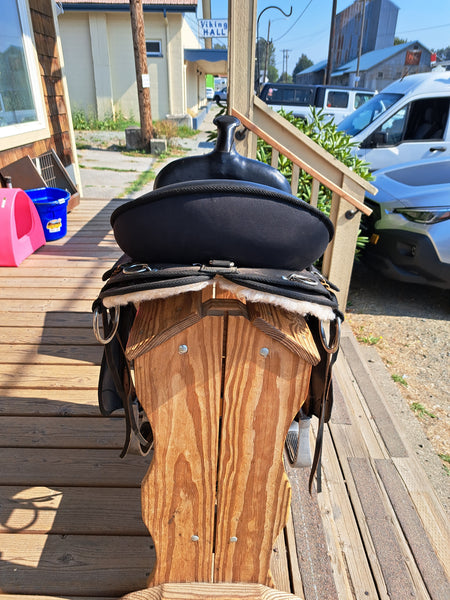 ON TRIAL 16" Abetta Western Trail Saddle