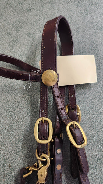 Leather Halter Bridle