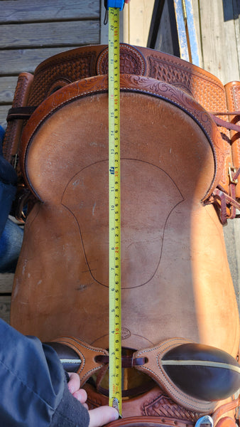 16" Paul Van Dyke Maker Wade Ranch Roper Saddle