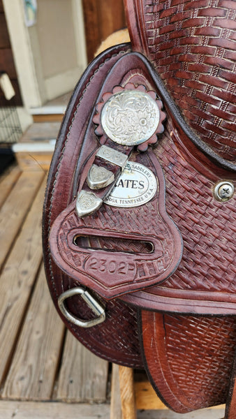 15.5" Crates Western Equitation Show Saddle