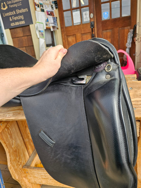 17" NSC Monoflap Dressage Saddle