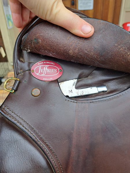 15.5" Jeffries All Purpose English Saddle