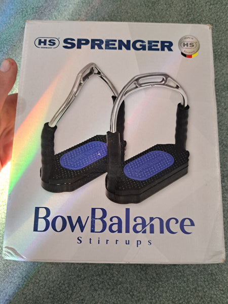 NEW Herm Sprenger Bow Balance Stirrups