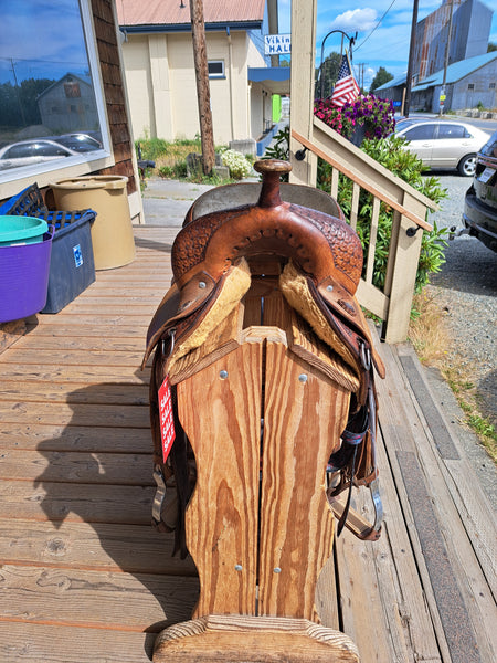 13" Three Forks Merril Barrel Saddle