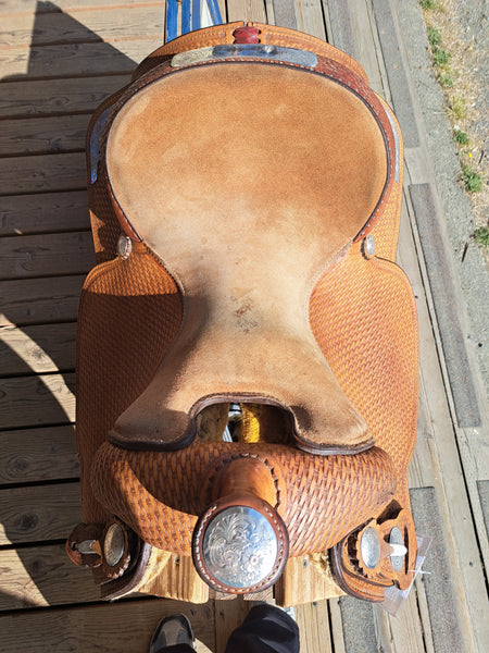 15.5" Crates Western Equitation Show Saddle