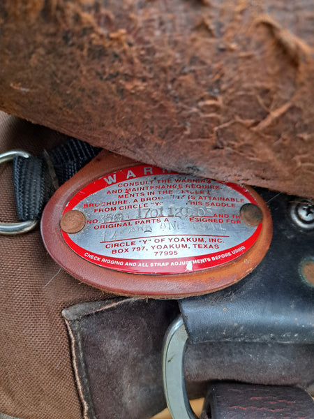 ON TRIAL 17" Circle Y Cordura Park & Trail Western Saddle