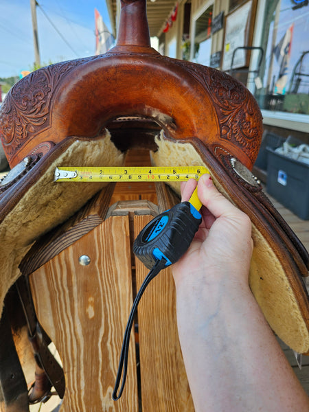 16.5" Bob's Custom Saddles Jordan Larson Reining Saddle