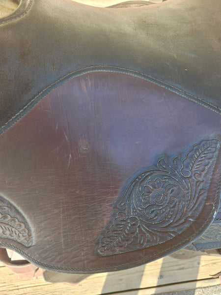 16" Cricle Y Equitation Saddle