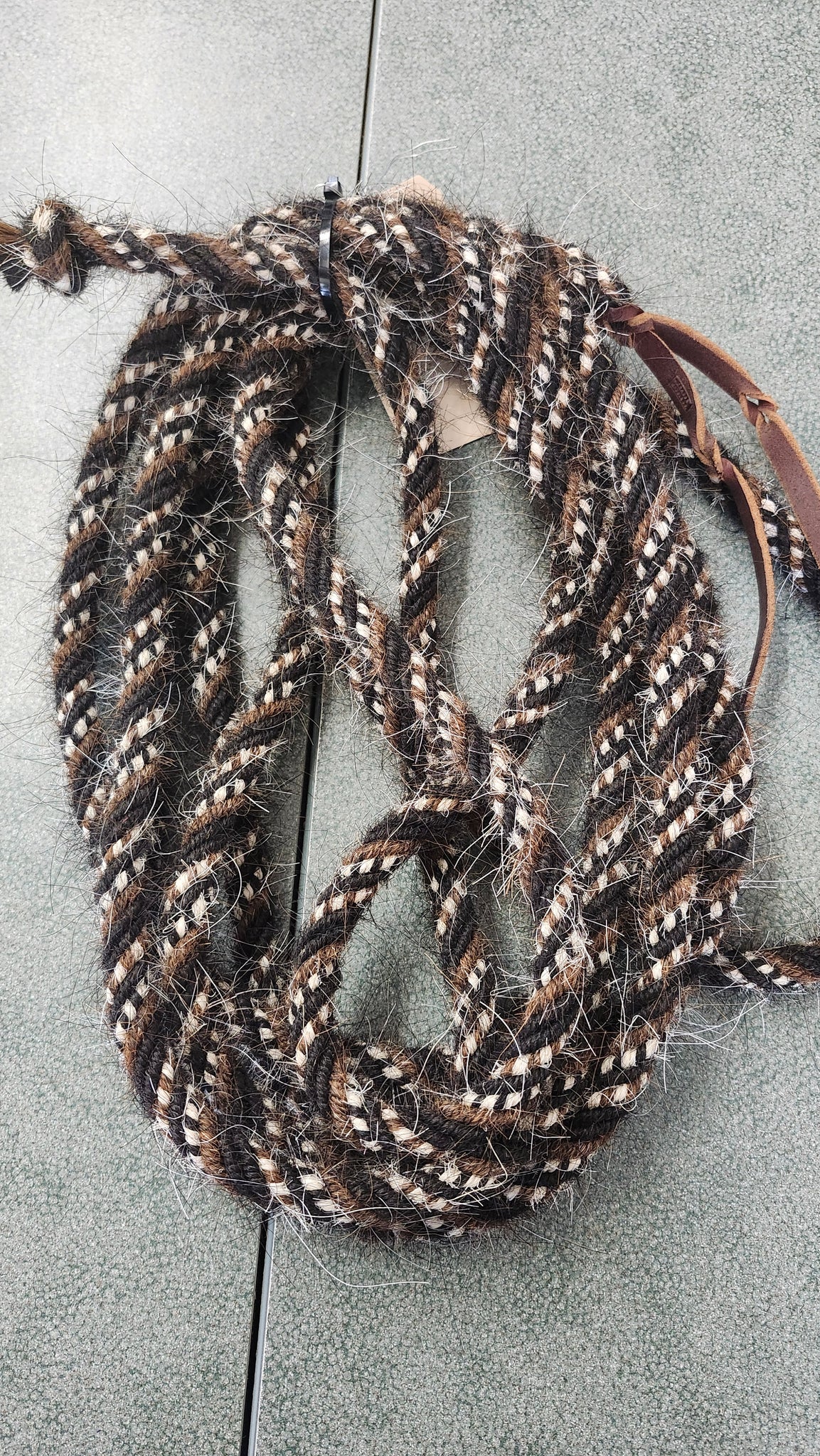 Horse Hair mecate Reins