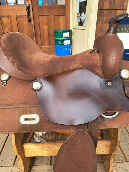 16" King Synthetic Western Saddle